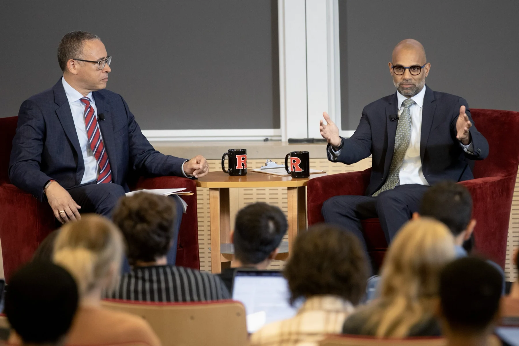 Featured image for “Rajiv Vinnakota & President Holloway: Rutgers University Seminar”