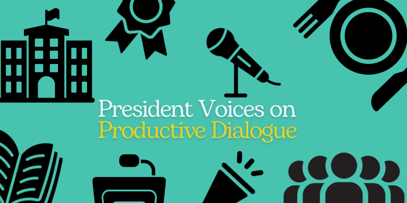 Featured image for “Unscripted President Voices: Hear from the leaders strengthening productive conversations on campus”