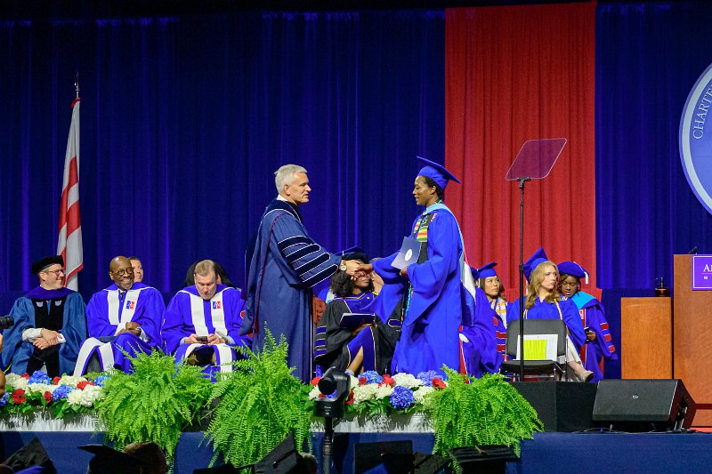 American University Commencement, Jonathan Alger