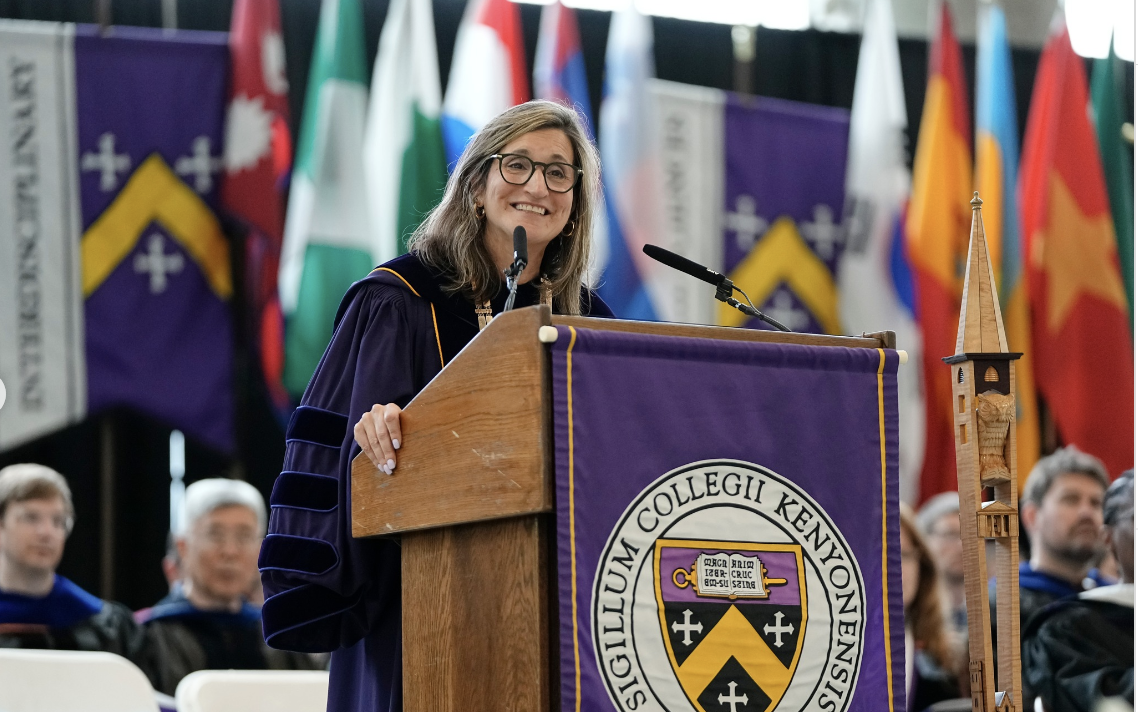 Kenyon College Commencement, Julie Kornfeld