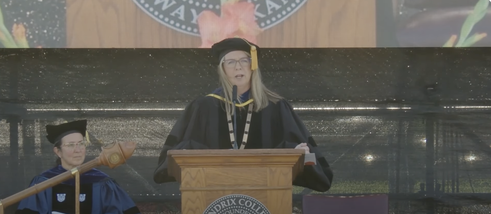 Hendrix College Commencement, Karen Petersen