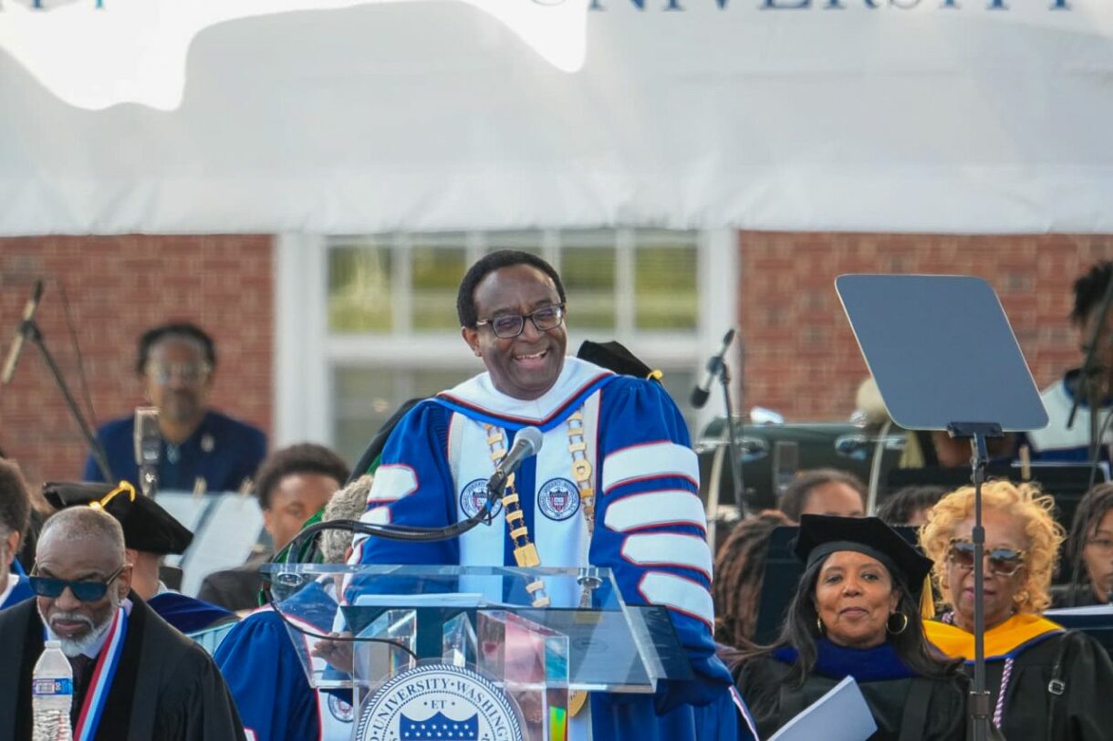 ben vinson at howard commencement