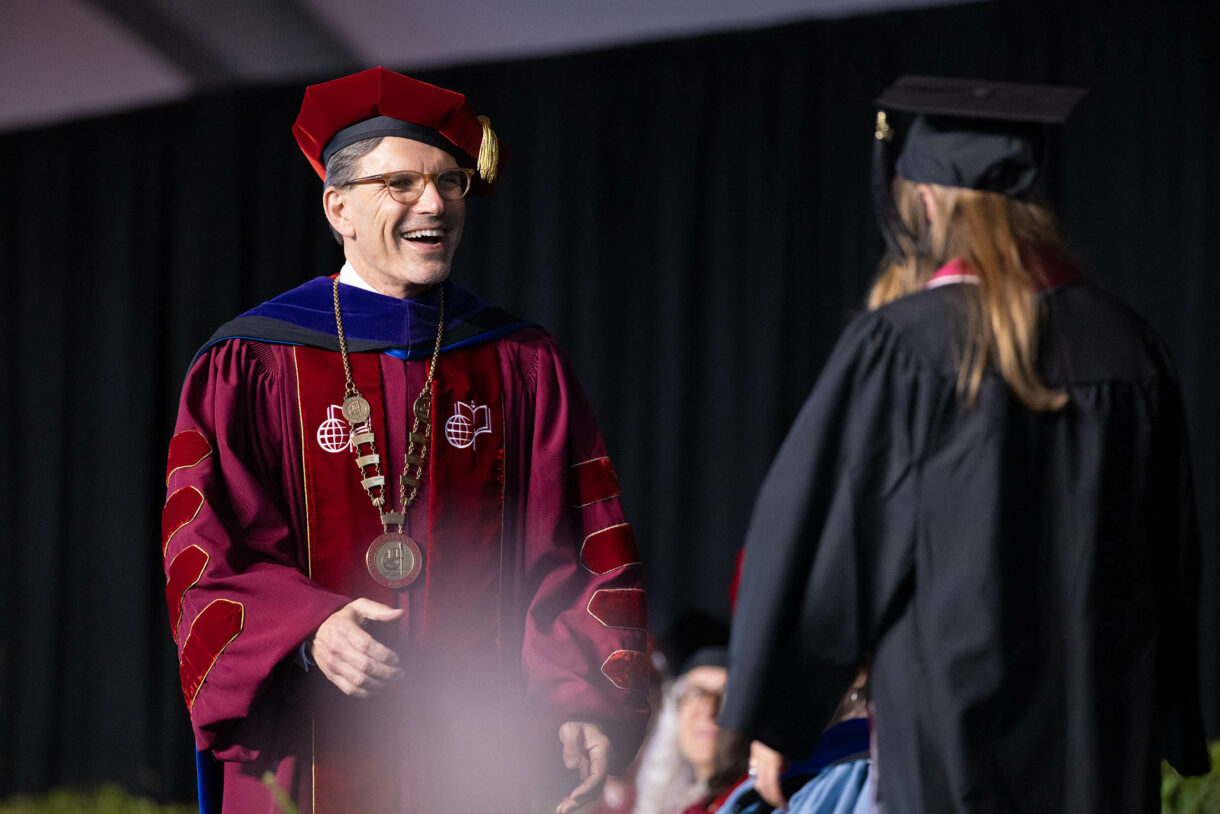 Hiram Chodosh at Claremont McKenna College Commencement