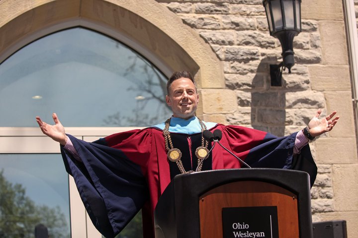 Ohio Wesleyan University Commencement, Matthew vandenBerg