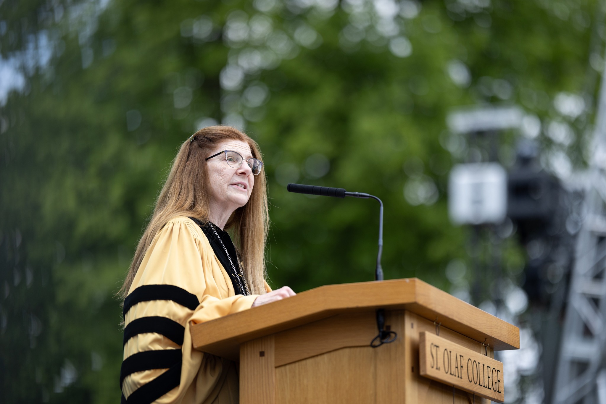 St. Olaf College Commencement, Susan Singer