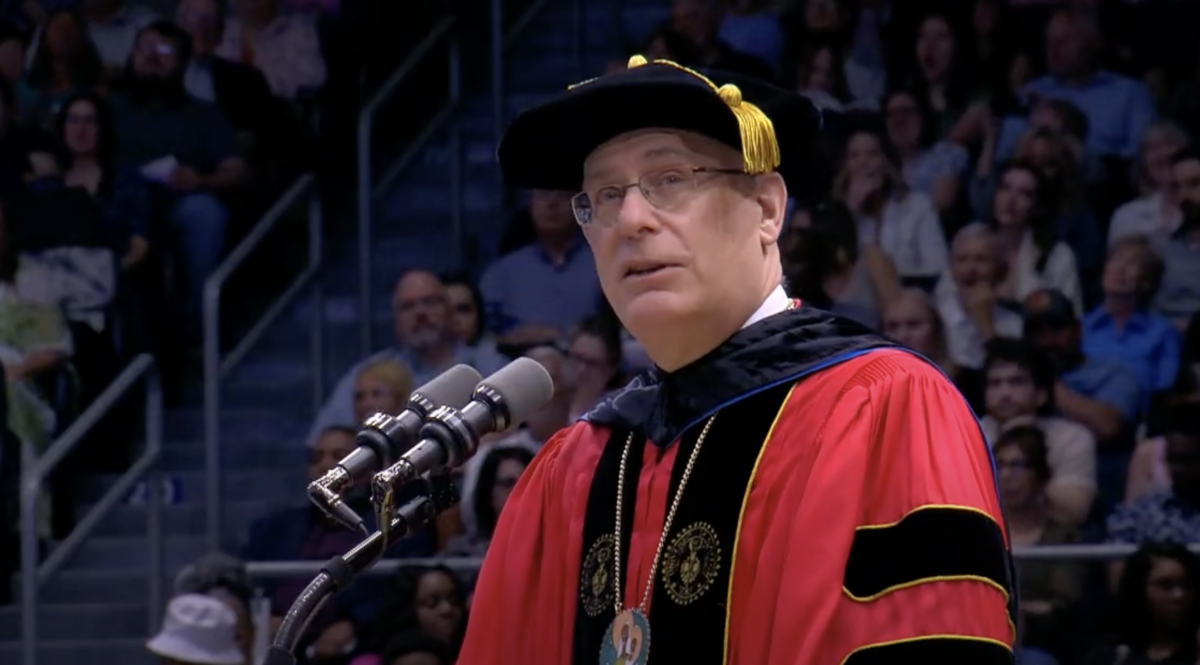 University of Dayton Commencement, Eric Spina