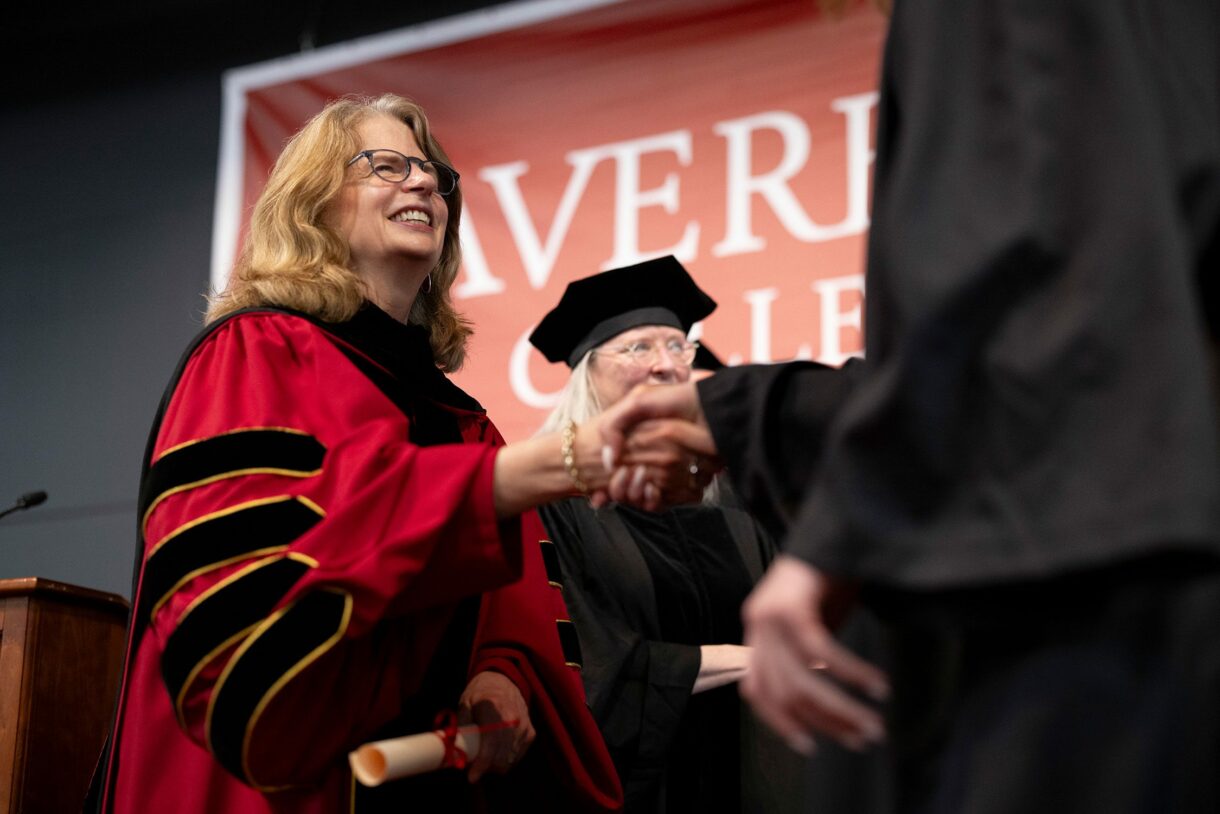 wendy raymond at haverford college commencement