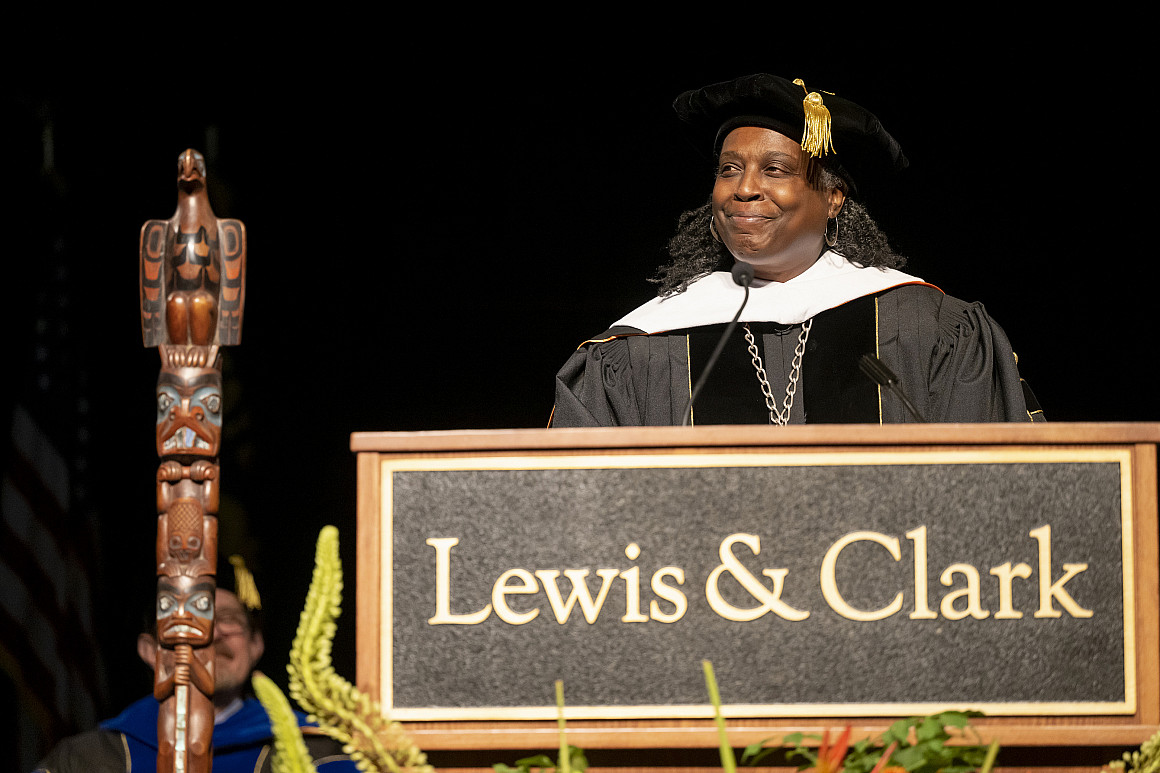 Lewis & Clark College Commencement, Robin Holmes-Sullivan