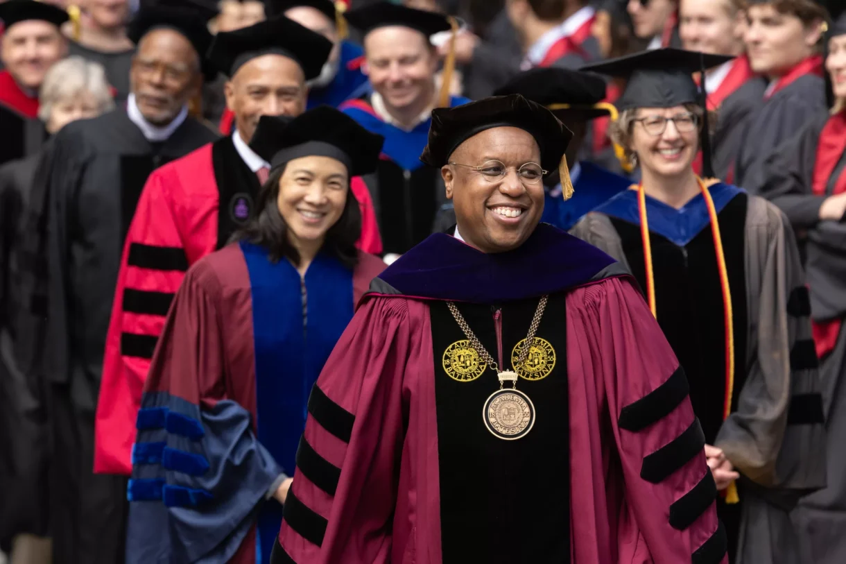 Garry Jenkins at Bates College Commencement