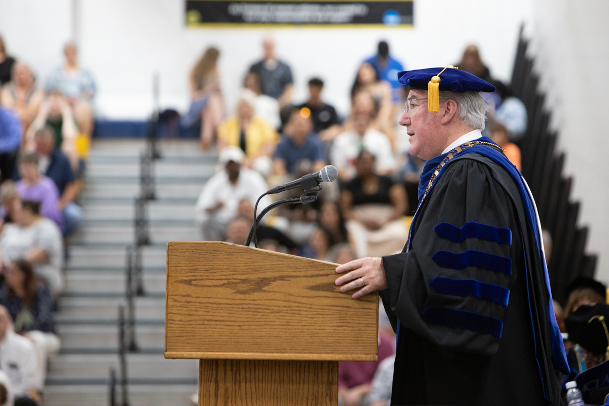 Massachusetts College of Liberal Arts Commencement, James Birge