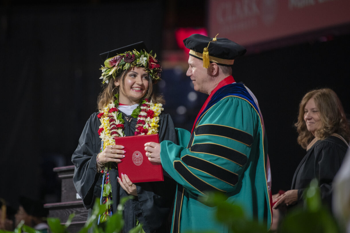 david fithian at clark university commencement