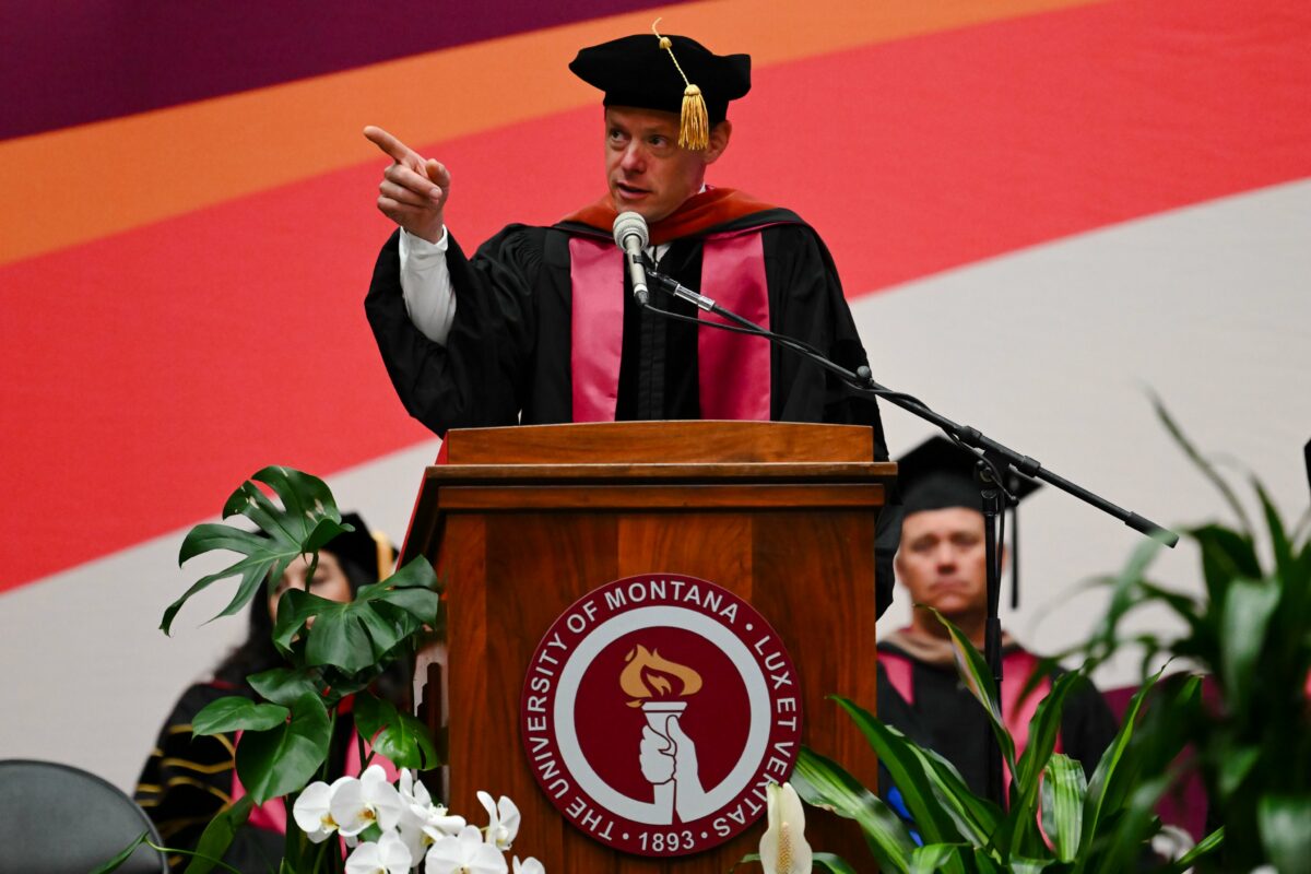 University of Montana Commencement, Seth Bodnar