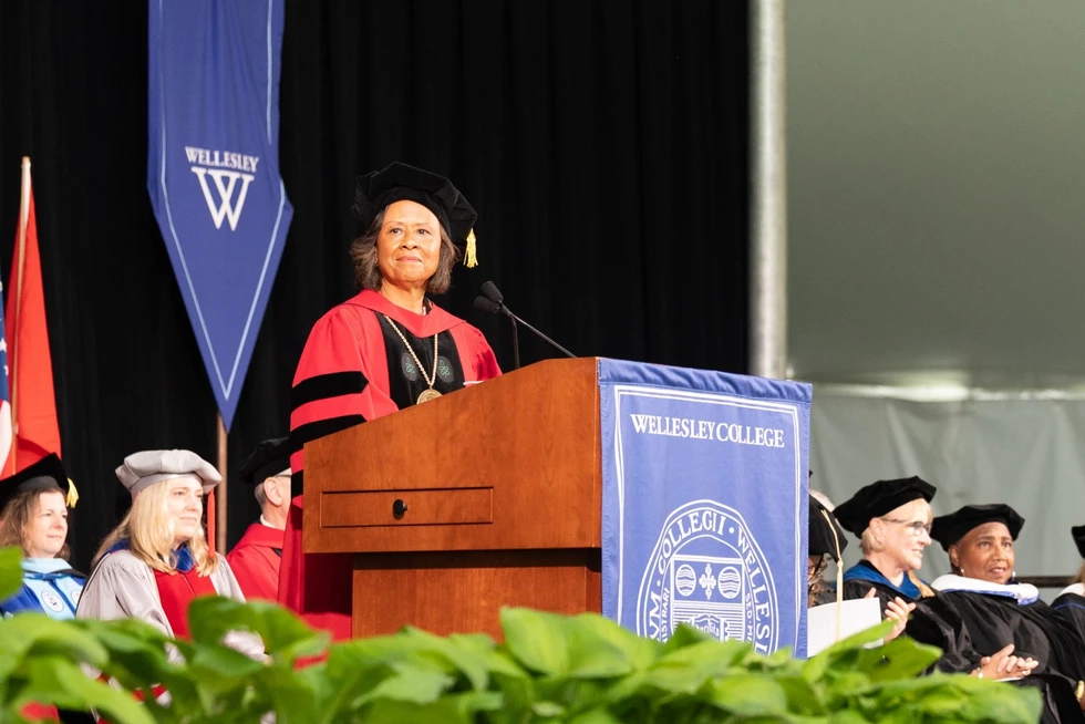 Wellesley College Commencement, Paula Johnson