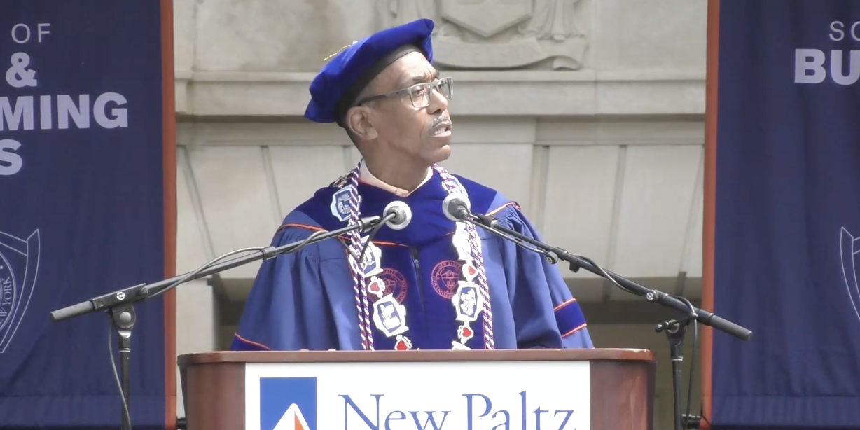 SUNY New Paltz Commencement, Darrell Wheeler