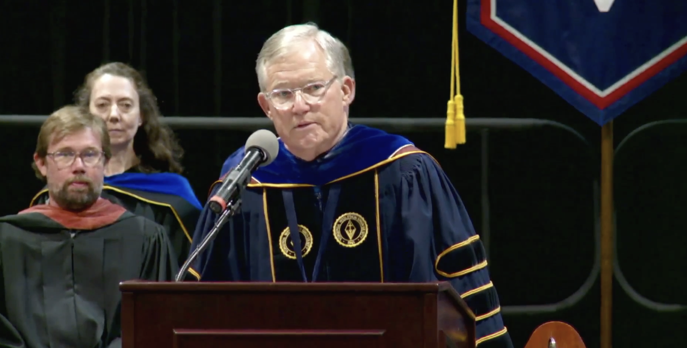 Virginia Wesleyan University Commencement, Scott Miller
