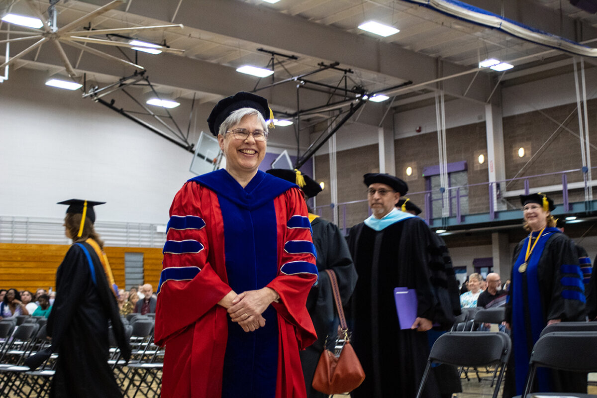 Goshen College Commencement, Rebecca Stoltzfus