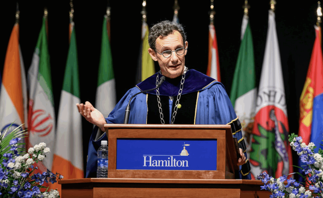 steven tepper at hamilton college commencement