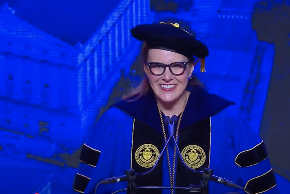 University of Pittsburgh Commencement, Joan Gabel