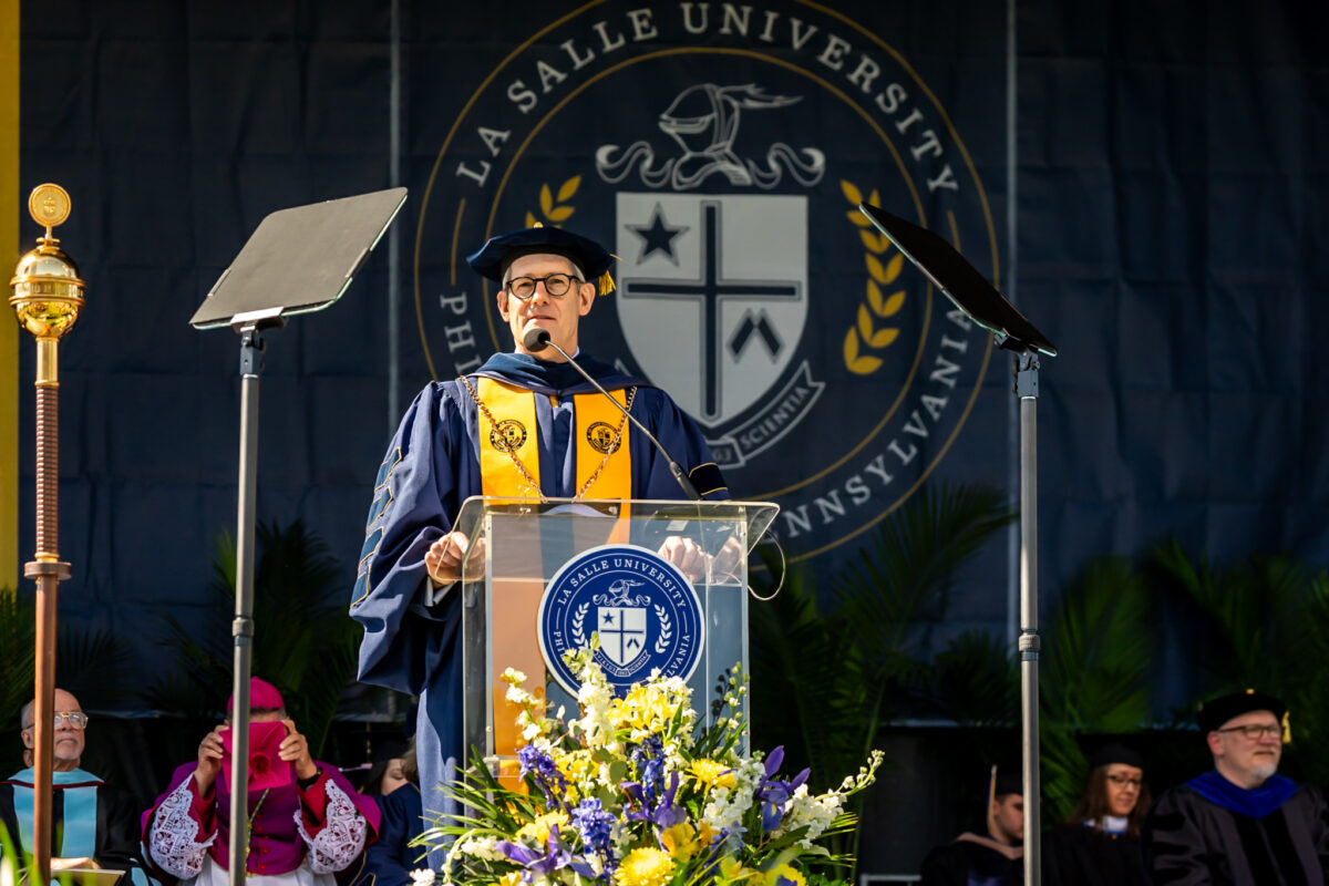 La Salle University Commencement, Daniel Allen