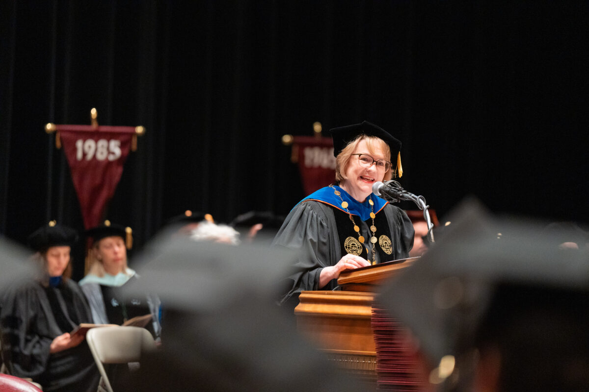 Trinity University Commencement, Vanessa Beasley
