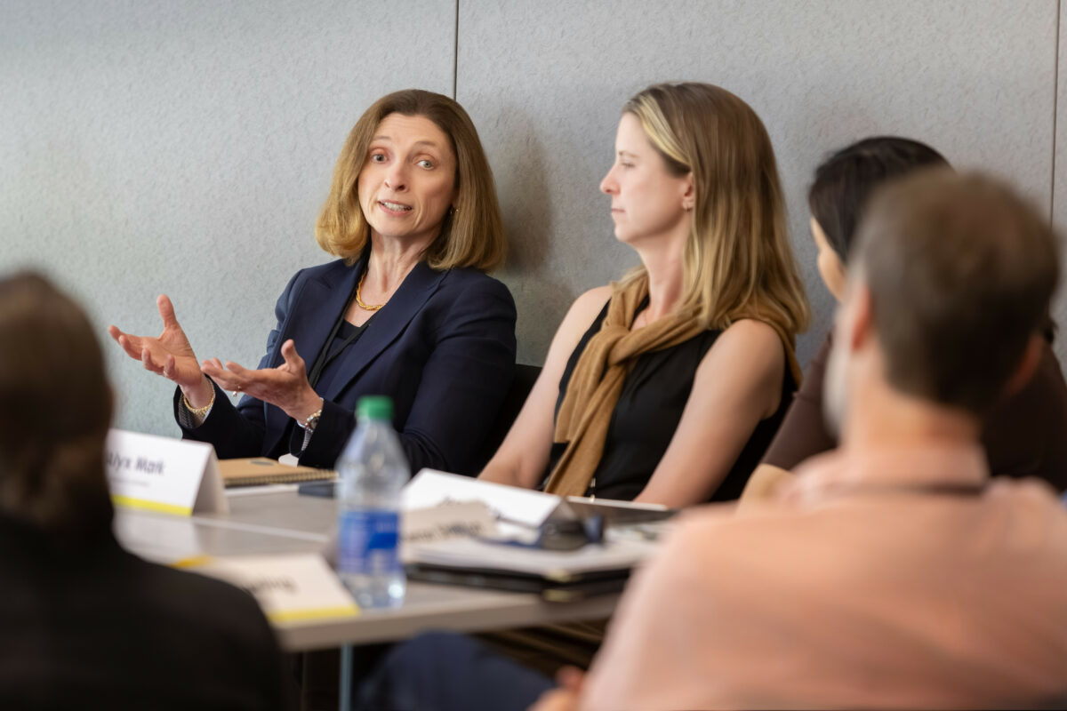 Elizabeth Matto at faculty institute